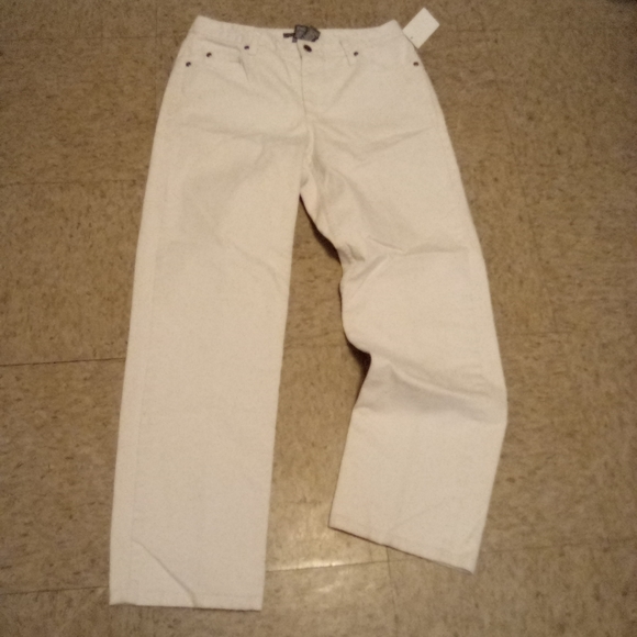 liz claiborne white jeans
